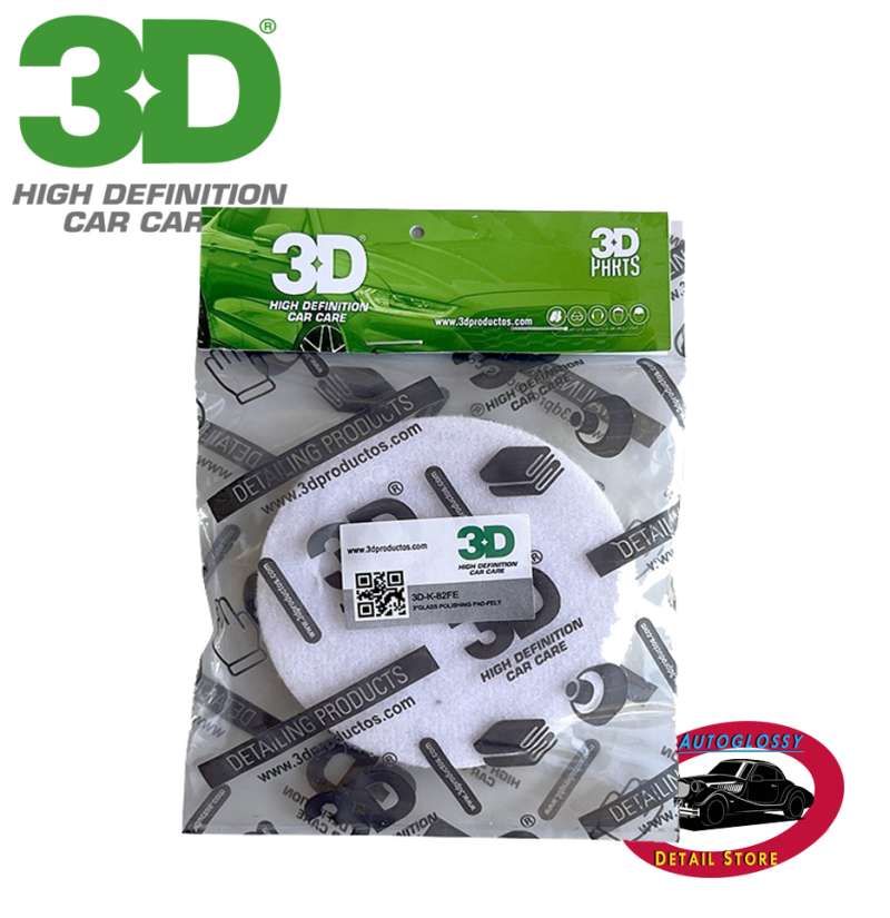 3D PAD DE FIELTRO PARA VIDRIOS 5 PULG.