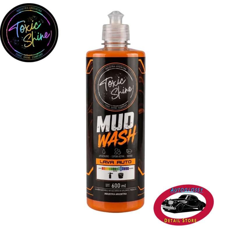 Toxic Shine Mud Wash lava autos alcalino x 600 ml.