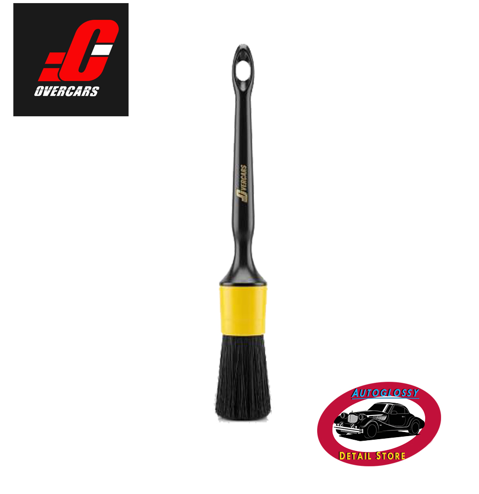 Overcars Brocha Detallado Black  Stiff 30mm.
