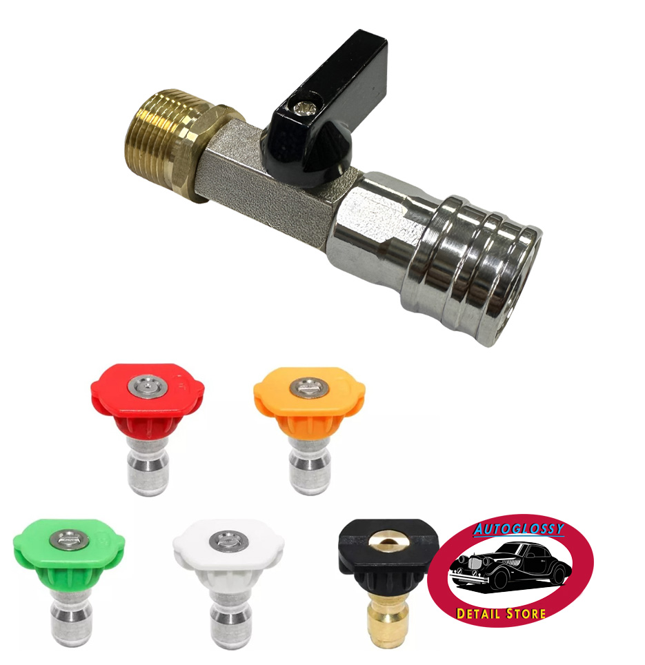 Grifo llave rosca m 22 mas 5 picos rapidos.