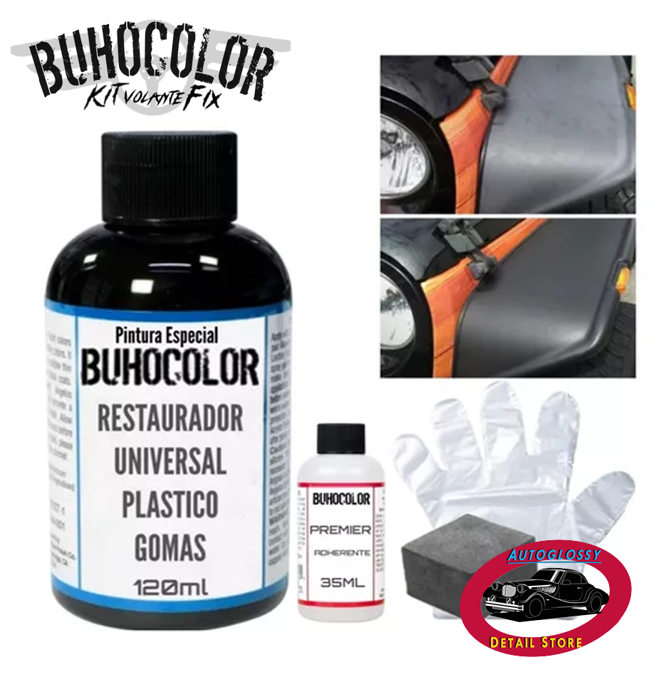 Buhocolor Kit restaurador permanente de plásticos.