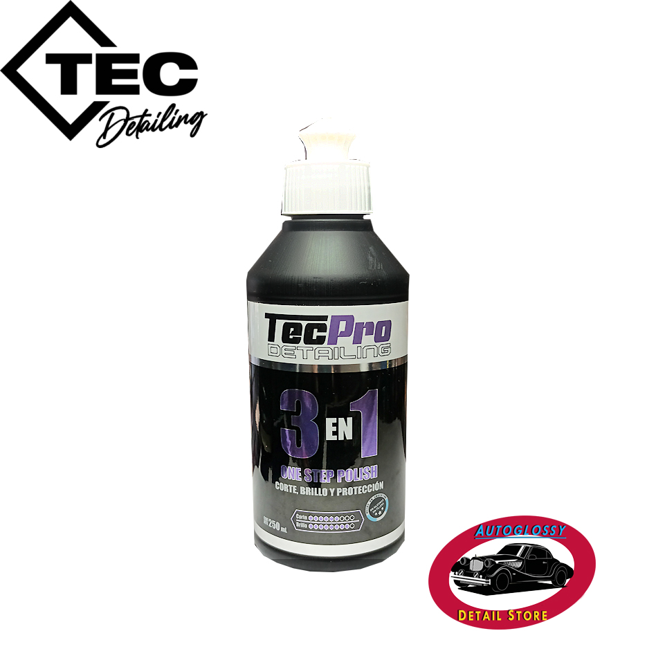 Tec 3 en 1 one step polish x 250 ml.