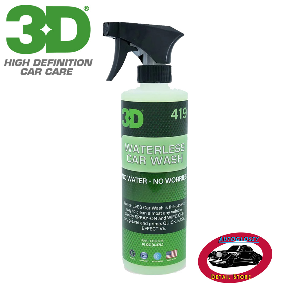 3D Waterless limpiador en seco x 470 ml.