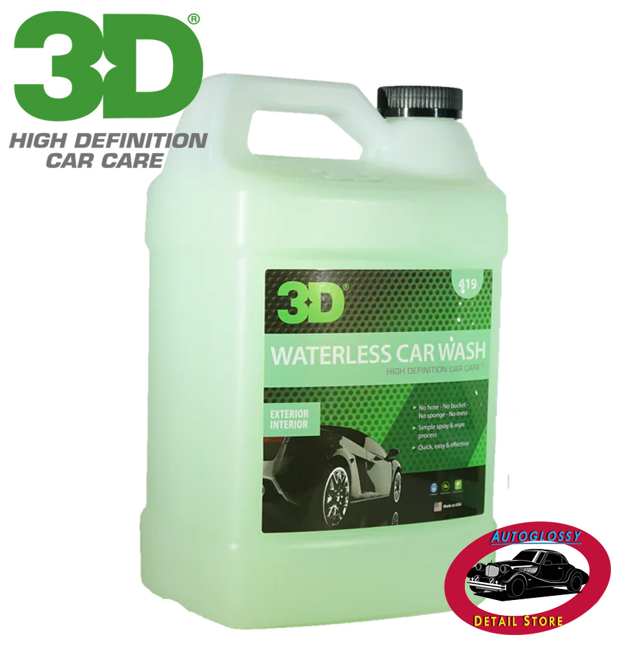 3D Waterless limpiador en seco x 3.78 litros.
