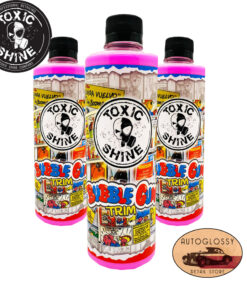 Toxic Shine Bubble Gum Acond. Plasticos Int. x 600 ml.