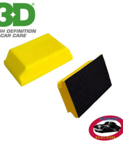 3D Taco para lijado con velcro 12cm x 8 cm.