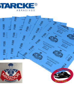 Pack de Lijas x 10 unidades Starcke al agua.