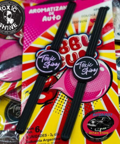 Toxic Shine Aromatizante De Auto Fragancia Bubble Gum CLIP