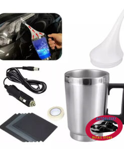 Kit Polímero para restauración de ópticas mas repuesto de 150 ml.