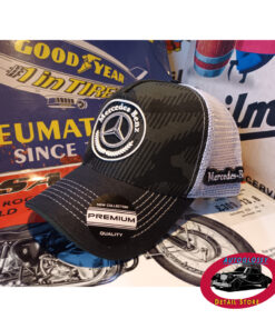 Gorra publicidad Mercedes.