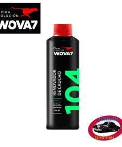 Wova7 Renovador de caucho brillo 104 x 400 ml