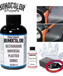 Buhocolor Kit restaurador permanente de plásticos.