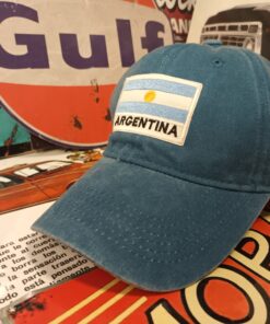 Gorra gabardina bandera Argentina.