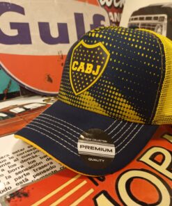 Gorra publicidad Boca.