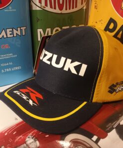 Gorra publicitaria Suzuki.