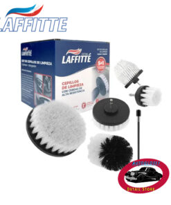 Laffitte set de 5 cepillos para taladro mas prolongador.