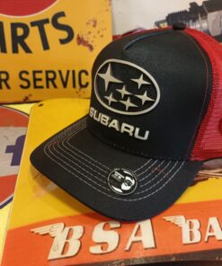 Gorra publicidad Subaru.