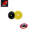 Overcars Pad Spiral 3 pulgadas amarillo finish roto orbital.
